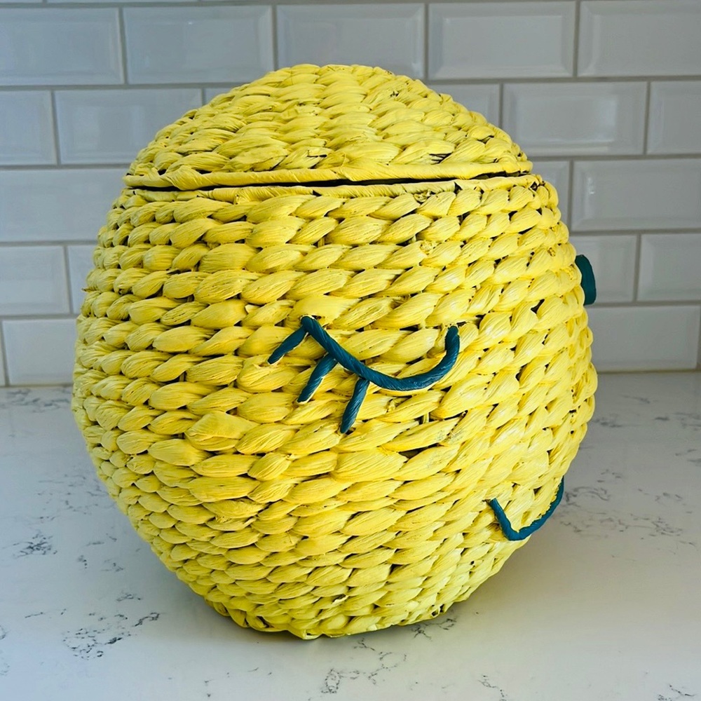 Pottery Barn Kids Happy Face  Storage Basket - Picture 6 of 15